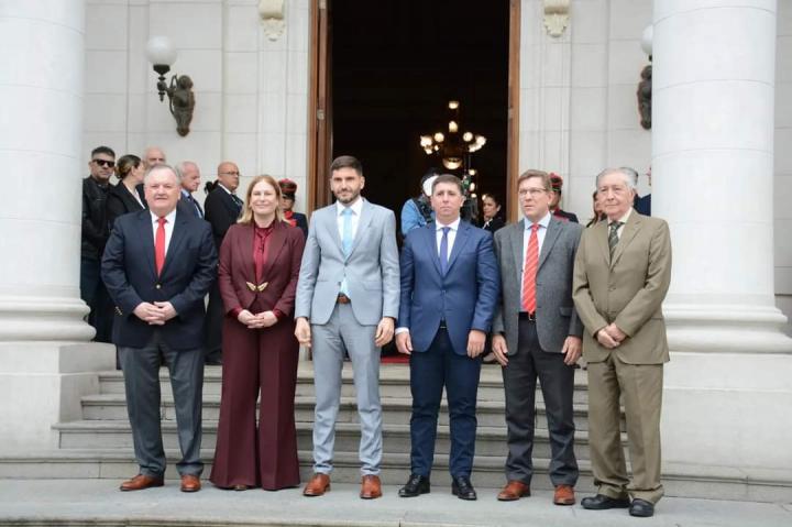 Rodrigo Borla acompañó a la apertura de Sesiones Ordinaria en la Legislatura Provincial 