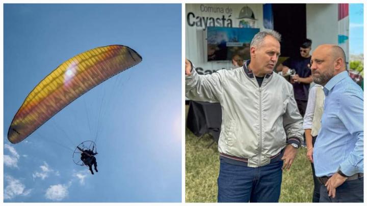 Cayastá fue escenario del VI Encuentro Nacional de Paramotor & Paratrike