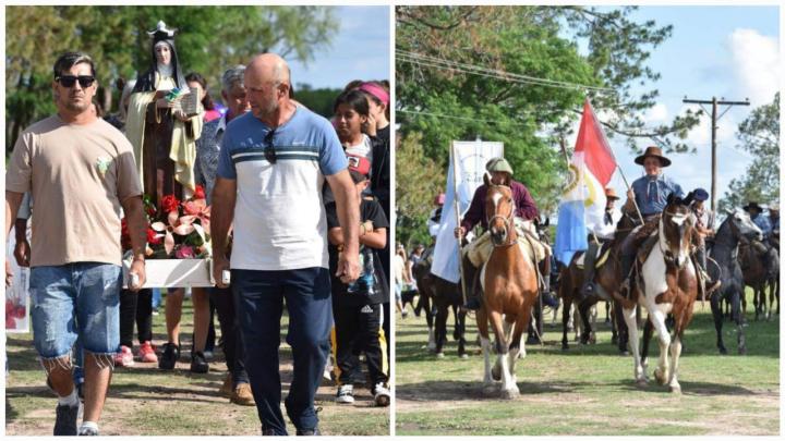 Se celebró el día de la Santa Teresa de Ávila, patrona de Colonia Teresa