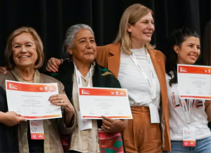 San Javier presentes en Foro Internacional de Mujeres Rurales 