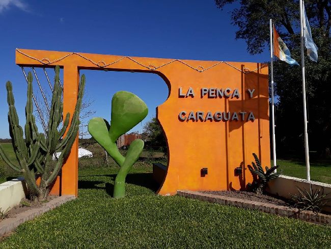 Borla confirma que en La Penca se licitarán las obras de los accesos al puente sobre el río salado