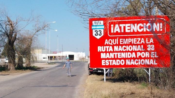 Rutas nacionales sin mantenimiento en la provincia son señalizadas con carteles “por el estado catastrófico”