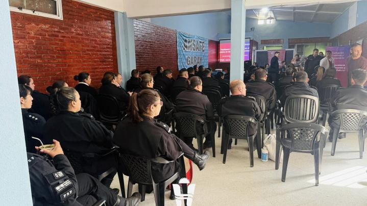 El Gobierno de Helvecia acompaña la jornada de Salud Mental a las fuerzas de seguridad