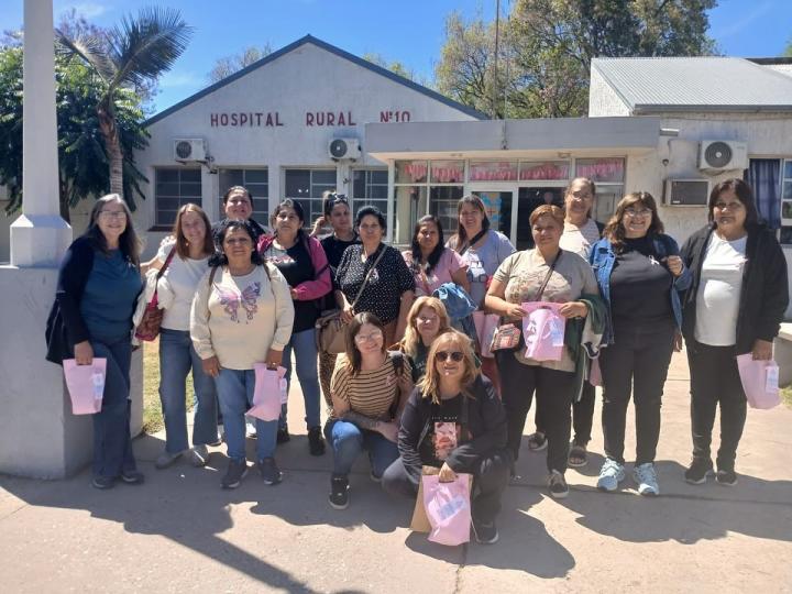 El senador Germán Baumgartner impulsó múltiples acciones por el Mes Rosa