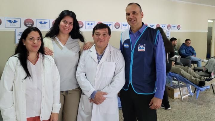 Iglesia Universal junto al Hospital de San Javier y CUDAIO realizan colecta de sangre 