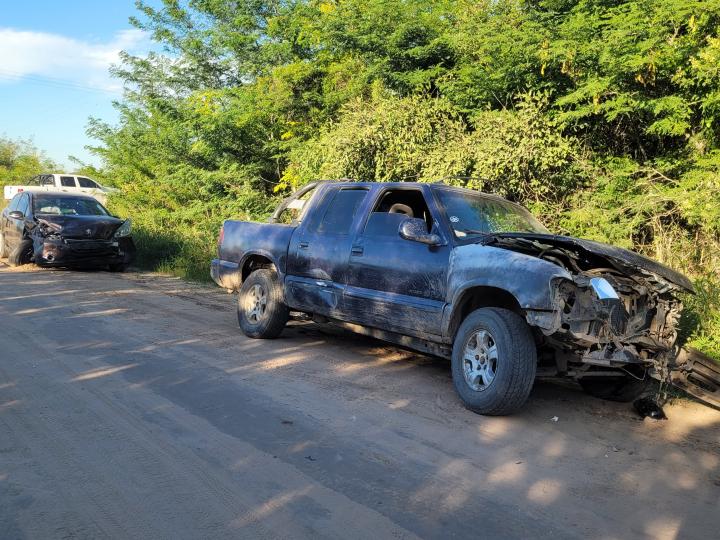 San Javier: dos vehículos chocaron en en los callejones de Colonia La Criolla