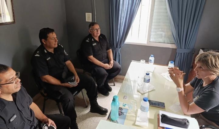 Saladero: Paola Ocampo y fuerzas policiales avanzan para garantizar seguridad