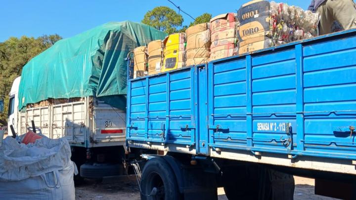 Nueva Venta de Reciclables en San Javier: La Municipalidad recaudó con la venta de 33.311 Kg de materiales