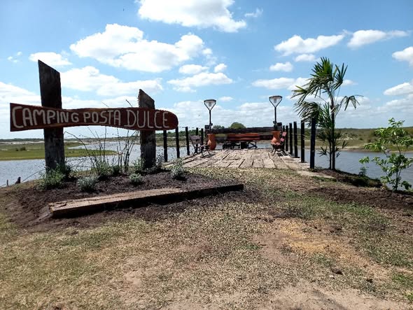 Cacique: Puesta a punto del servicio de agua en el camping “Posta Dulce”