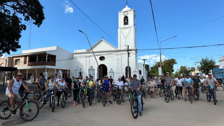 Recorrido de las Siete Iglesias en bicicleta por San Javier 