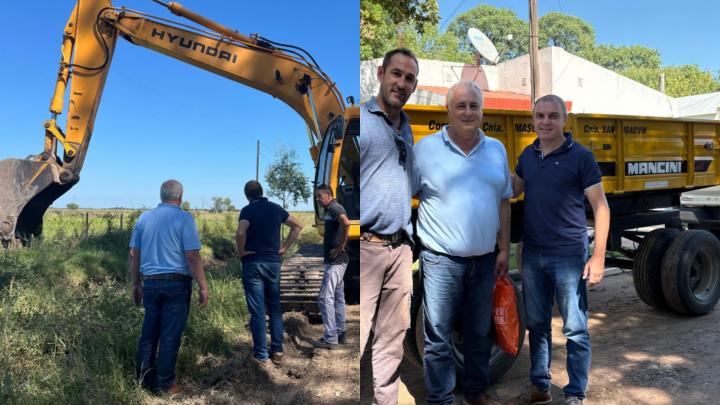 Baumgartner recorrió obras y destacó nuevas incorporaciones en Colonia Mascías
