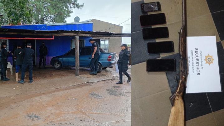 Helvecia: la policía secuestró arma de fuego y detuvo una persona