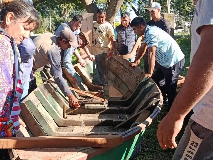 Santa Rosa avanza con importante curso para fabricación y reparación de embarcaciones