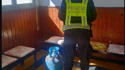 Cayastá: la policía esclareció un robo y logró recuperar una garrafa