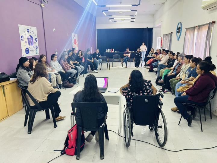 Santa Rosa de Calchines impulsa dos capacitaciones orientadas al cuidado y la inclusión