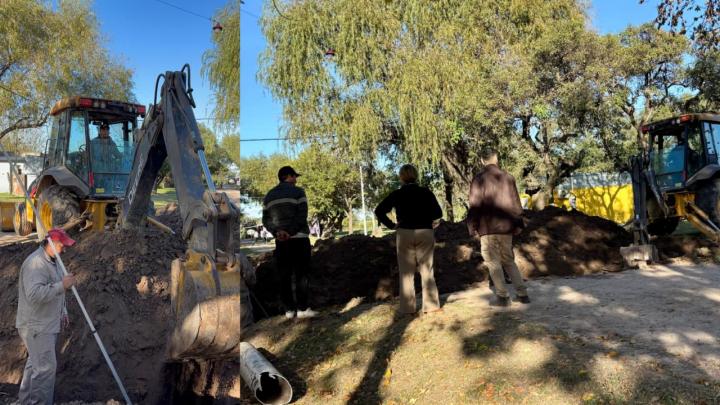 Saladero impulsa un proyecto integral de desagües pluviales con fondos provinciales