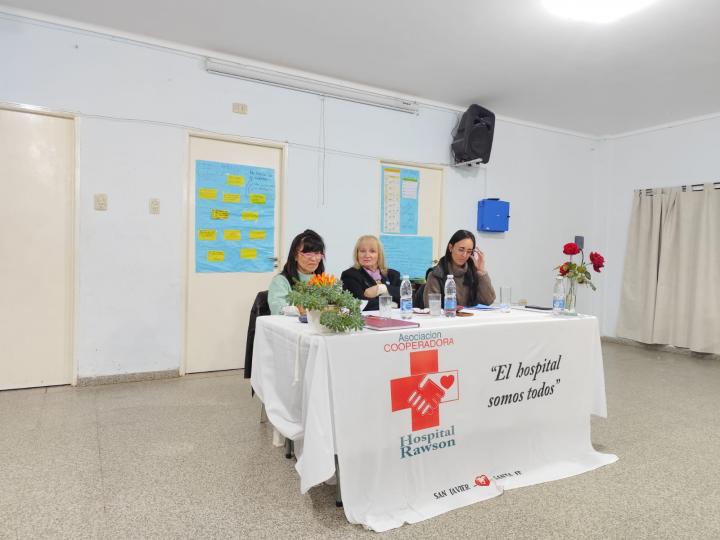 La Cooperadora del Hospital “Dr. Guillermo Rawson” renovó sus autoridades