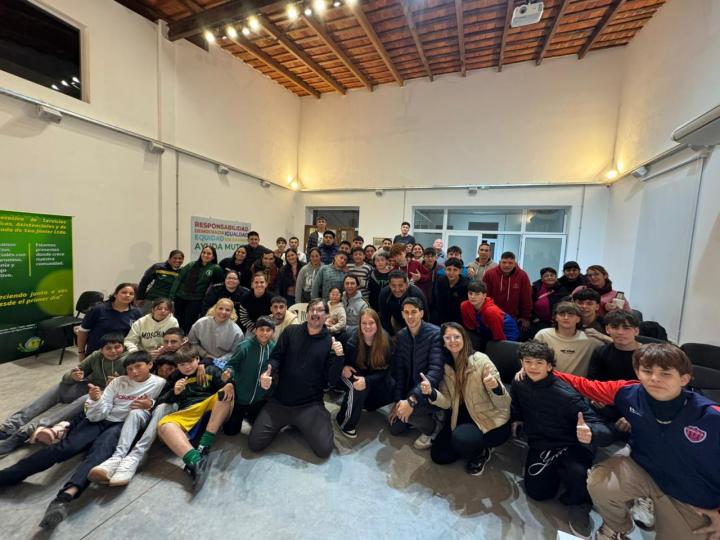 Se realizó en San Javier el taller “Entrenamiento Mental del Deportista”