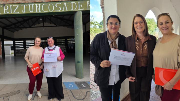 Casi 6 millones de pesos a escuelas de San Javier