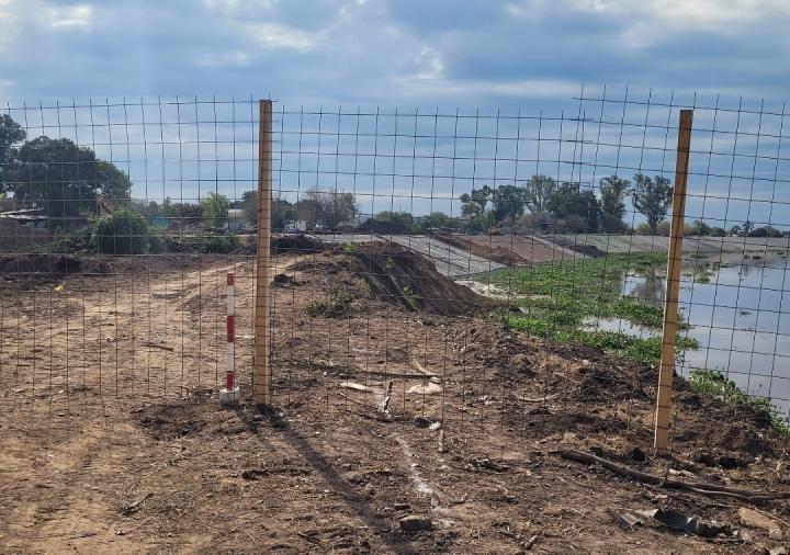 Avance en la traza de la Defensa Costanera