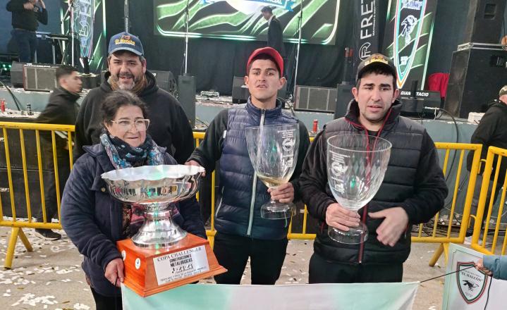 El podio de la Fiesta del Amarillo quedó en casa
