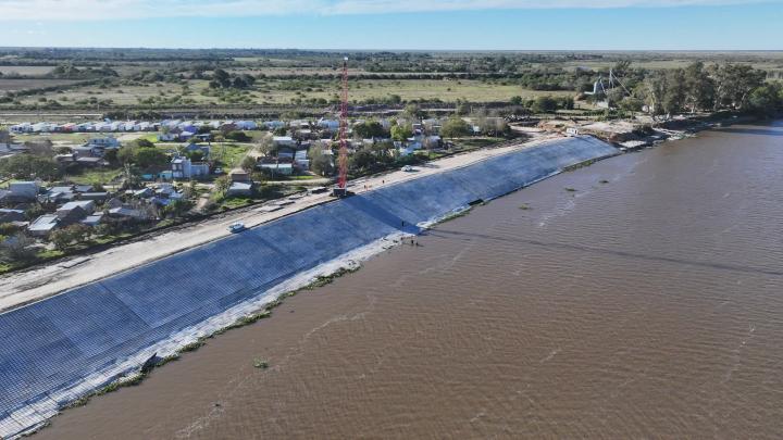 San Javier le gana terreno a las inundaciones
