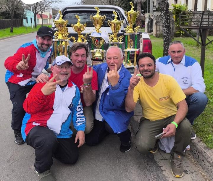 San Javier se lució en los primeros puestos del concurso de pesca de Romang 