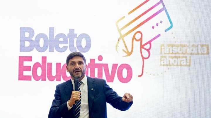 Pullaro lanzó el Boleto Educativo 2026: “Apostamos a fortalecer la educación y que sea accesible para todos”