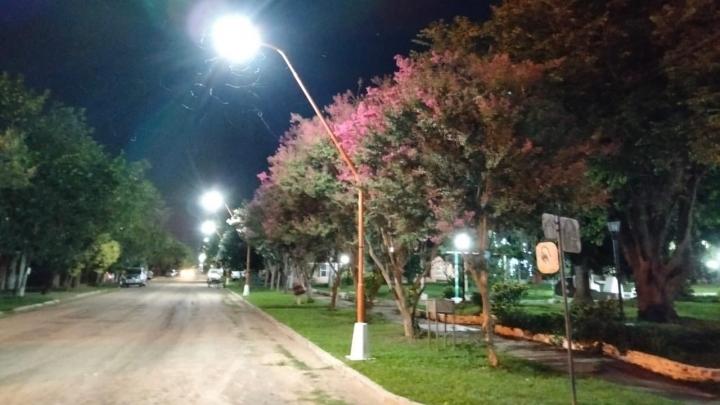 Saladero Cabal se transforma con el recambio de luminarias LED en sus calles