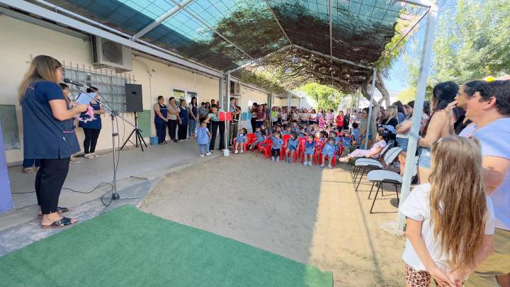 Berli encabezó la apertura del ciclo lectivo 2026 en el Jardín 