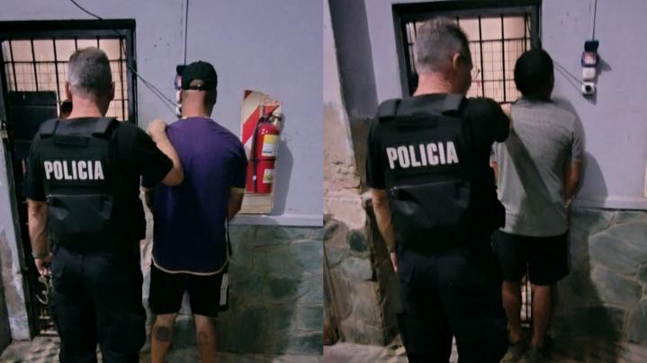 Dos sujetos quedaron presos por agresiones y amenazas en San Javier 