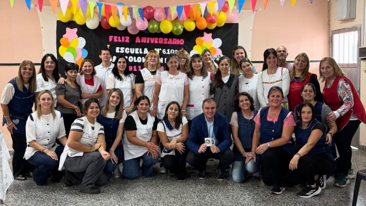 Campo del Medio: la Escuela N° 6103 “Bartolomé Mitre” celebró un nuevo aniversario