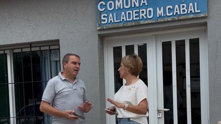 Baumgartner visitó Saladero Cabal y fortaleció el trabajo conjunto con la comuna
