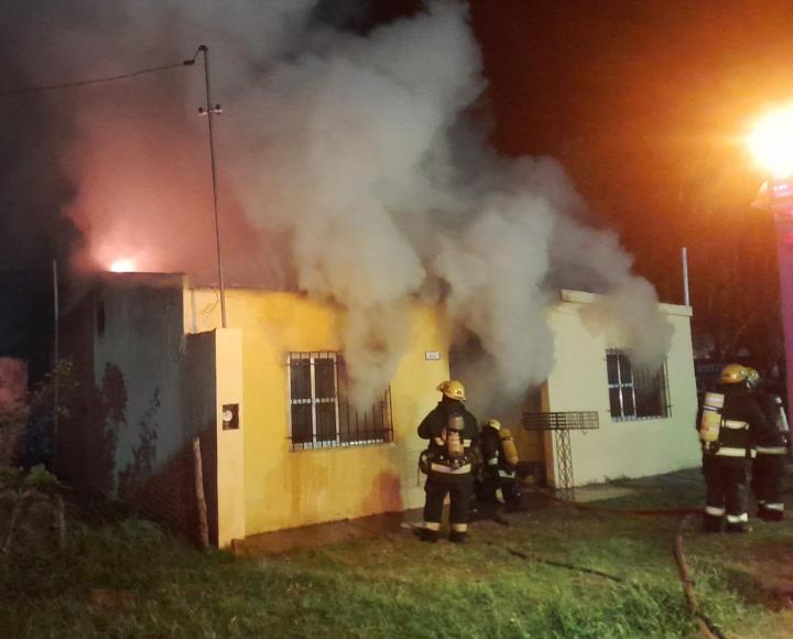 Romang: fatal incendio se cobró una víctima en la localidad