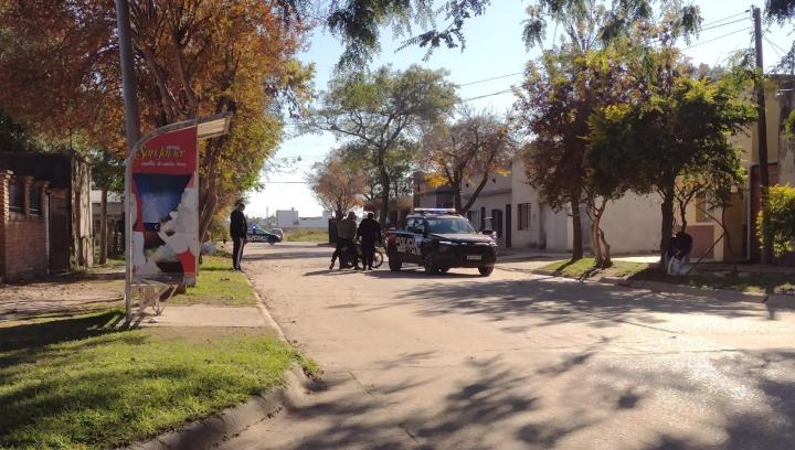Una camioneta y una motocicleta protagonizaron un accidente en San Javier