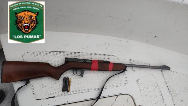 Colonia San Joaquin: aprehendieron a un hombre por tenencia ilegal de un arma de fuego