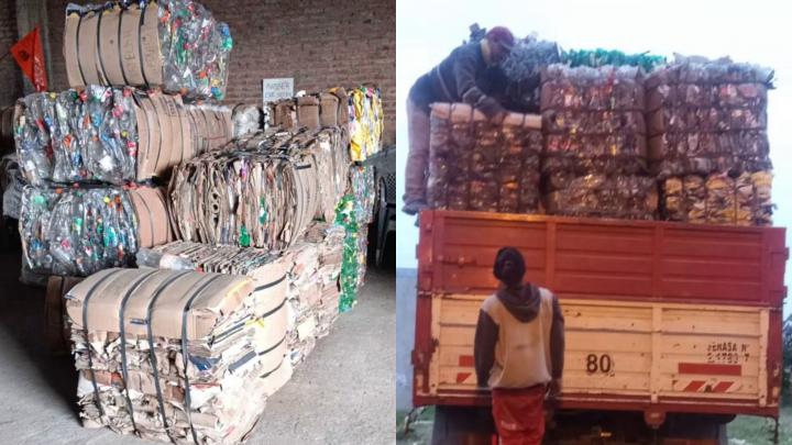 Helvecia continúa con la recuperación y clasificación de materiales reciclables