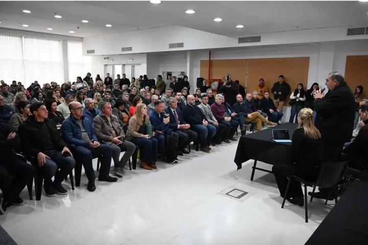 Borla asistió a la última jornada de coordinación de medidas preventivas ante El Niño