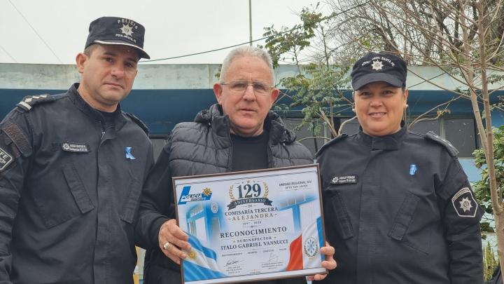 129° aniversario de la Comisaría Tercera de Alejandra
