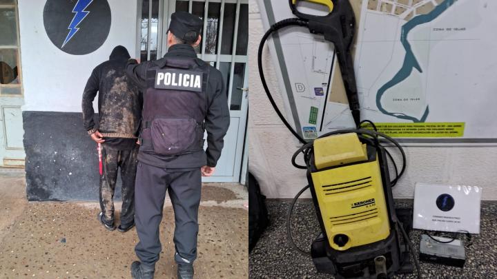 San Javier: rompió un auto, robó y fue descubierto cuando llego al hospital lastimado con el estéreo