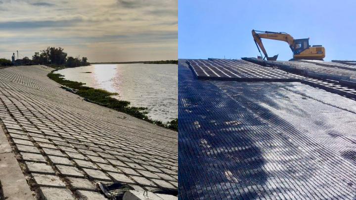 Solicitan cuidar y respetar la obra de defensa de la costanera de San Javier