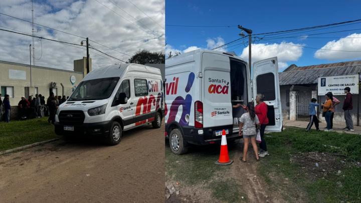 La Unidad Móvil del Registro Civil volvió a San Javier y realizó más de 100 trámites