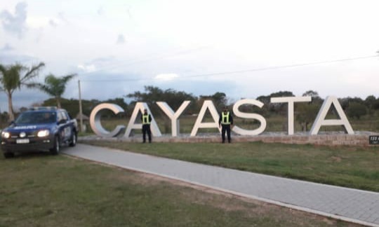 La policía de Cayasta detuvo a un hombre con pedido de captura por robos