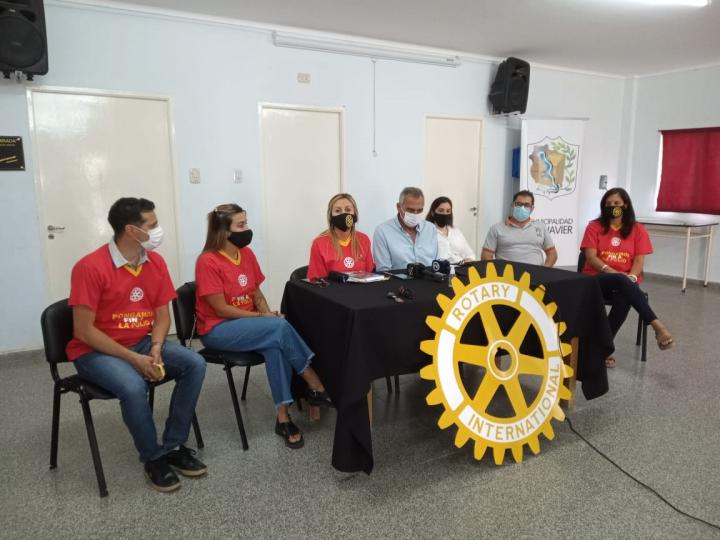 San Javier: Rotary anunció que llegaron los equipos para la Sala Multisensorial
