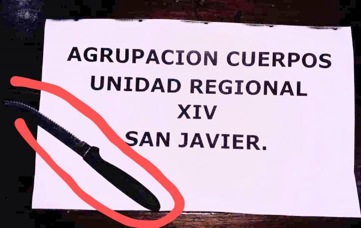 San Javier: Lastimaron a un joven con un 