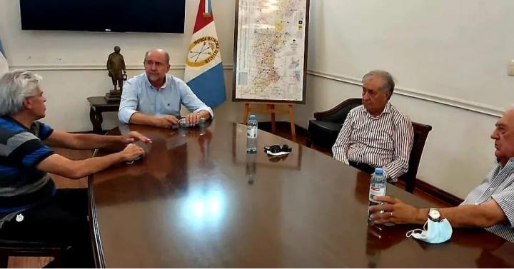 El Senador Baucero se reunió con el Gobernador Omar Perotti y avanzaron en una agenda de trabajo 