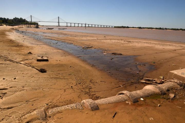 Río Paraná: se acerca al año más bajo de la historia
