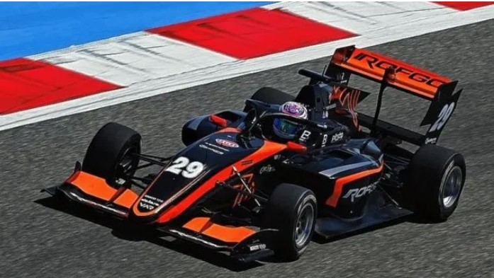 Fórmula 3: Colapinto fue segundo en los ensayos de Barcelona