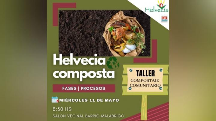 Helvecia: Taller de compostaje comunitario