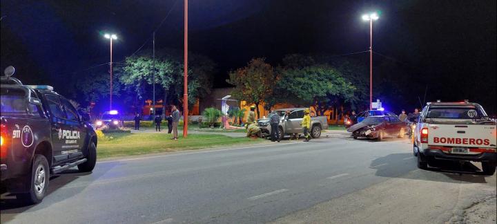 Se accidentó el Presidente Comunal de Colonia Mascías en acceso a San Javier 